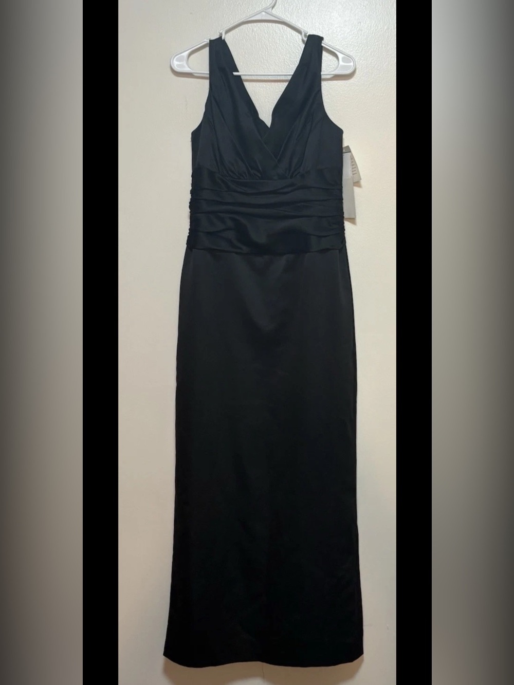 DAVIDS BRIDAL BLACK DRESS SIZE 12